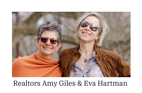 Photo of Sponsors - Realtors Amy Giles and Eva Hartman